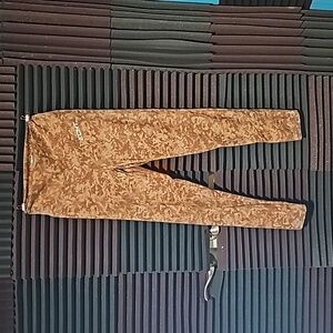 Echt women's leggings,  size Small,  brown print,  great condition